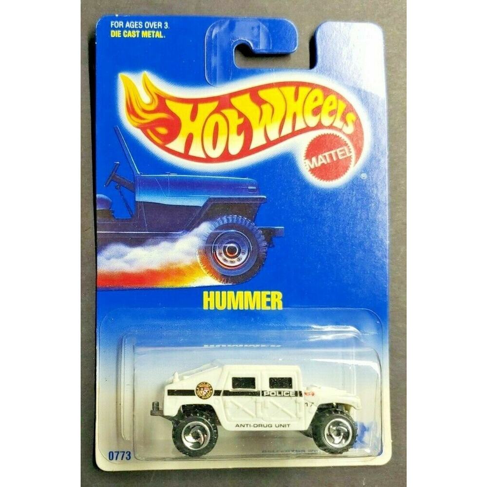 1991‎ Hot Wheels Hummer Collector No. 188 Police Anti Drug Unit HW6